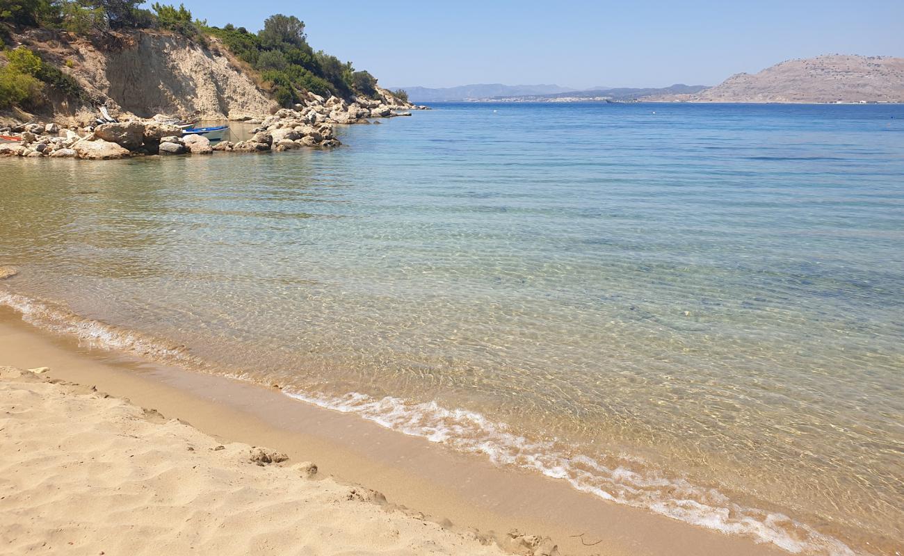 Photo of Kavos Beach with bright sand surface