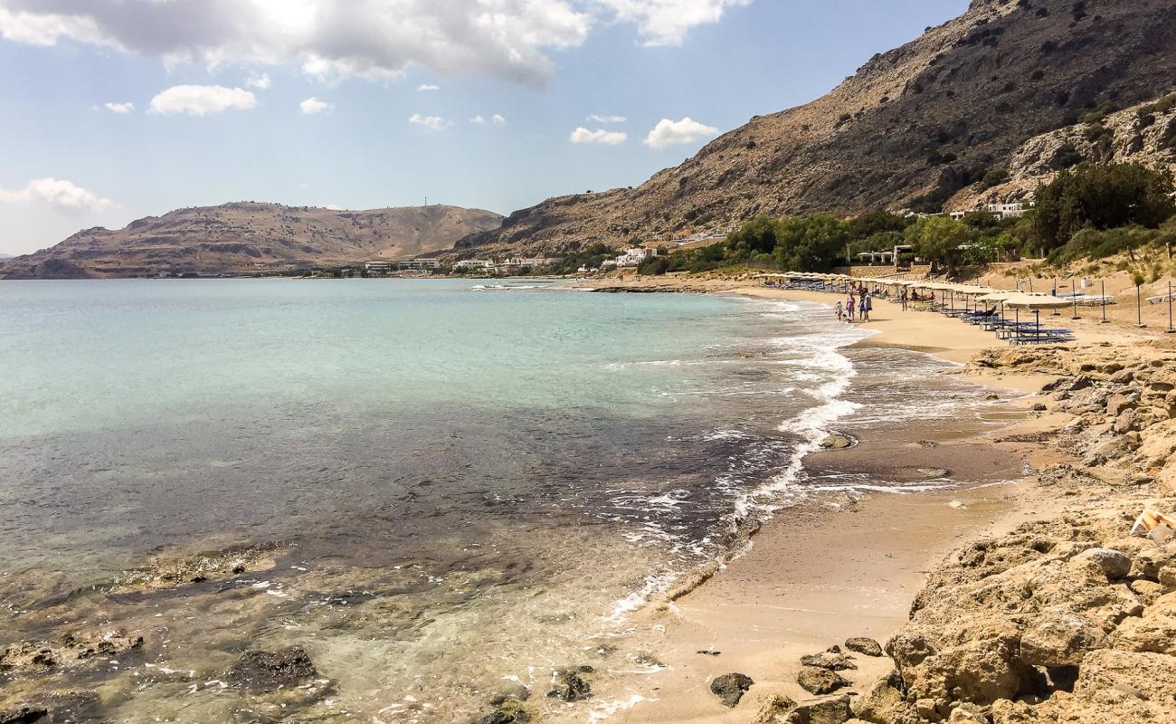 Photo of Plakia Beach with bright sand surface