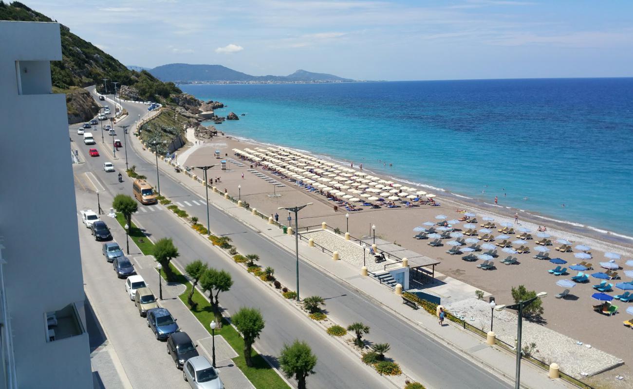 Photo of Akti Kanari Beach with light fine pebble surface