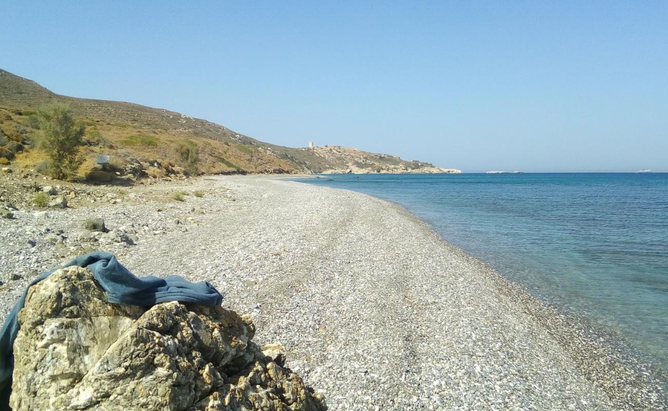 Photo of Lakkoma beach with light pebble surface