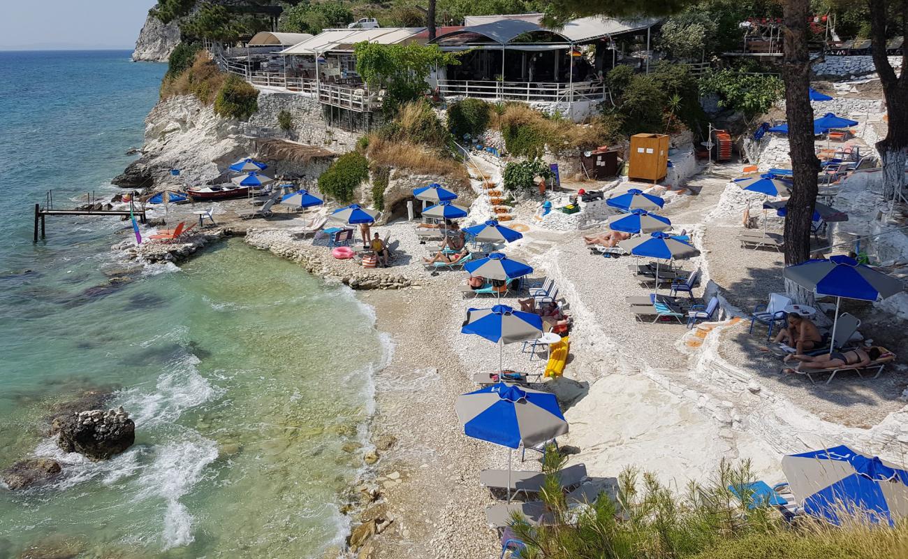 Photo of Pappa beach with white pebble surface