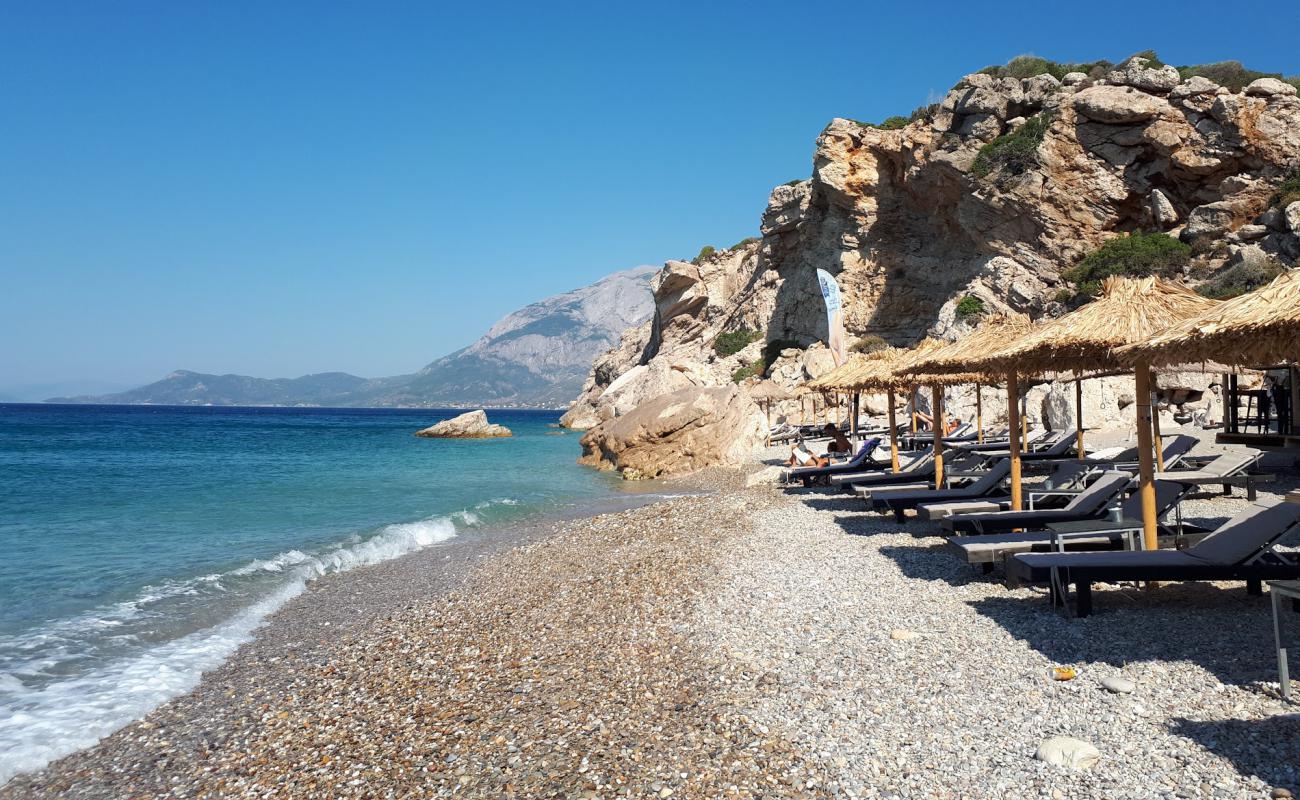 Photo of Kaladakia beach with light pebble surface