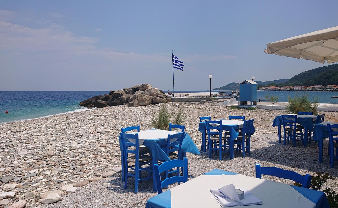 Photo of Agios Konstantinos with light pebble surface