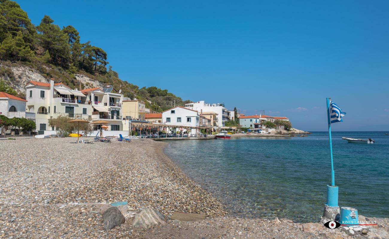 Photo of Avlakia beach III with light pebble surface