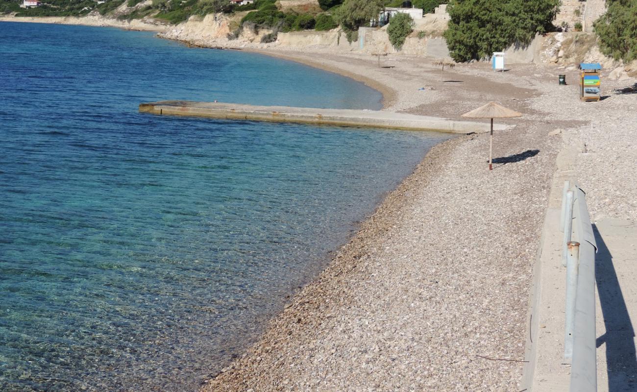 Photo of Agios Emilianos with light pebble surface