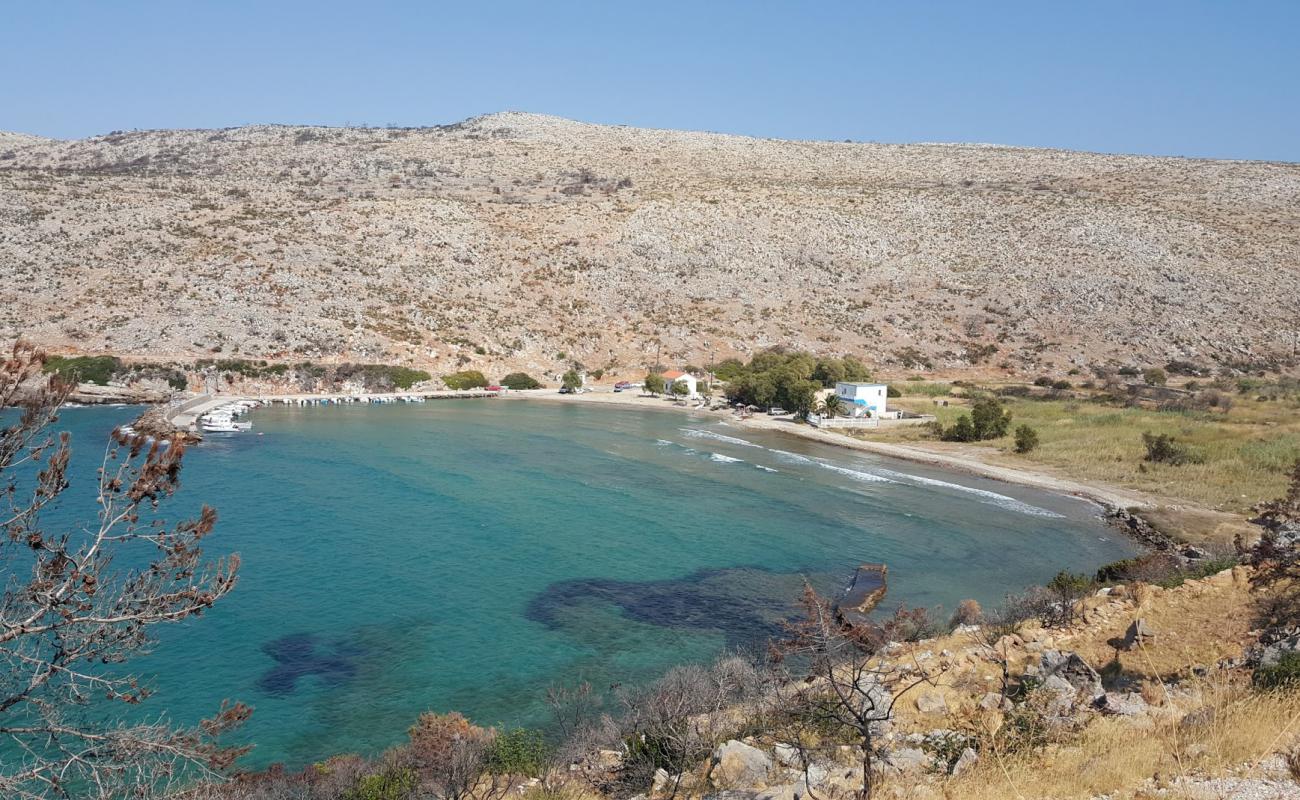 Photo of Paralia Agia Irini with light pebble surface