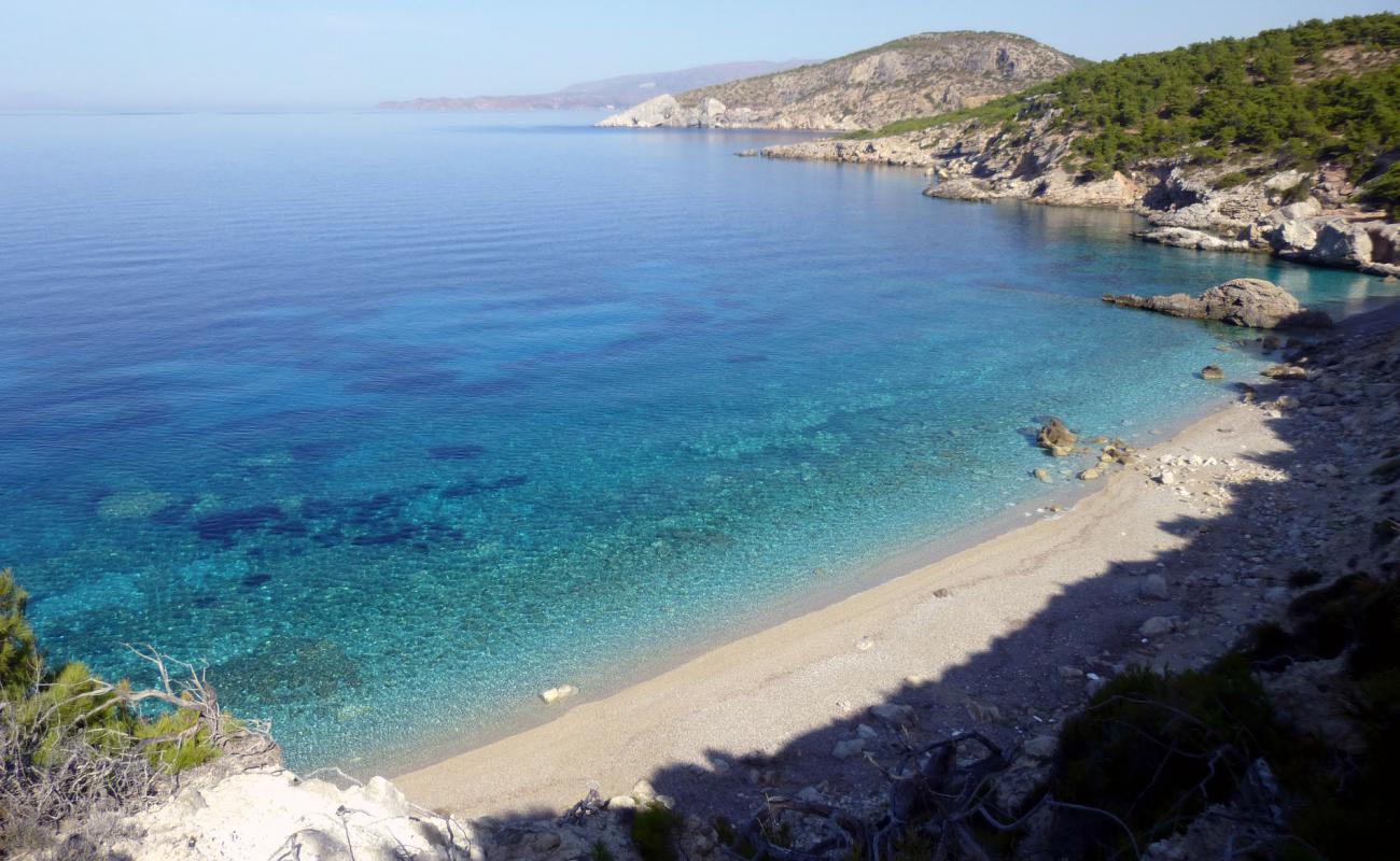 Photo of Tigani Beach II with light pebble surface