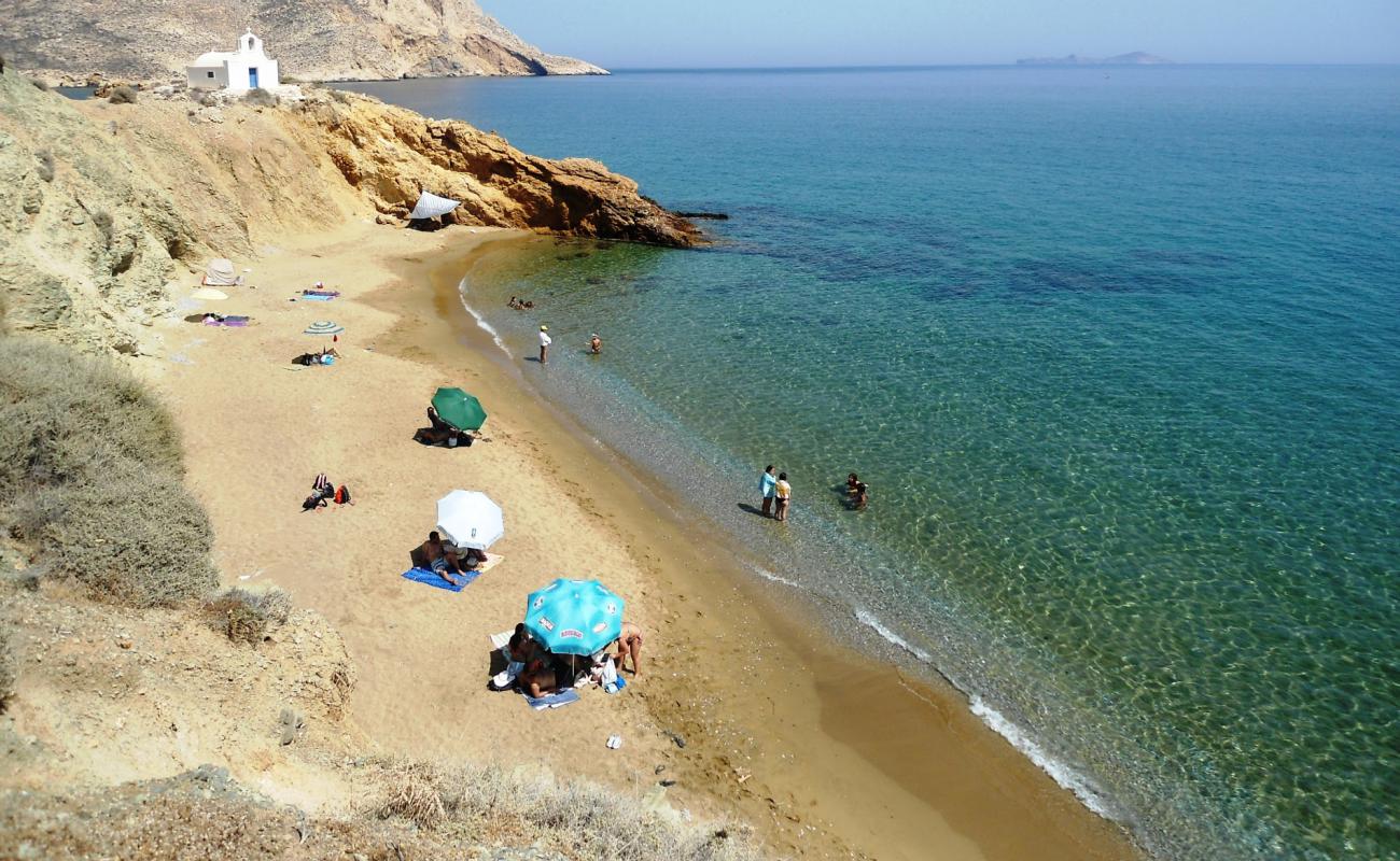 Photo of Agios Anargyroi with bright sand surface