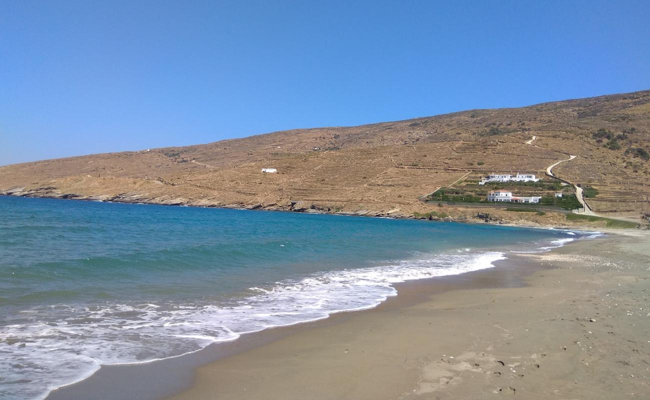 Photo of Paralia Milos with bright sand surface