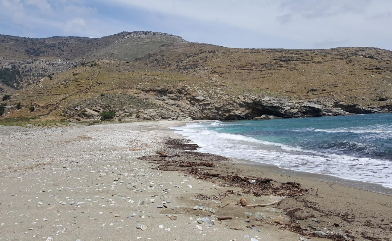 Photo of AI Giannis Onions Beach with bright sand surface