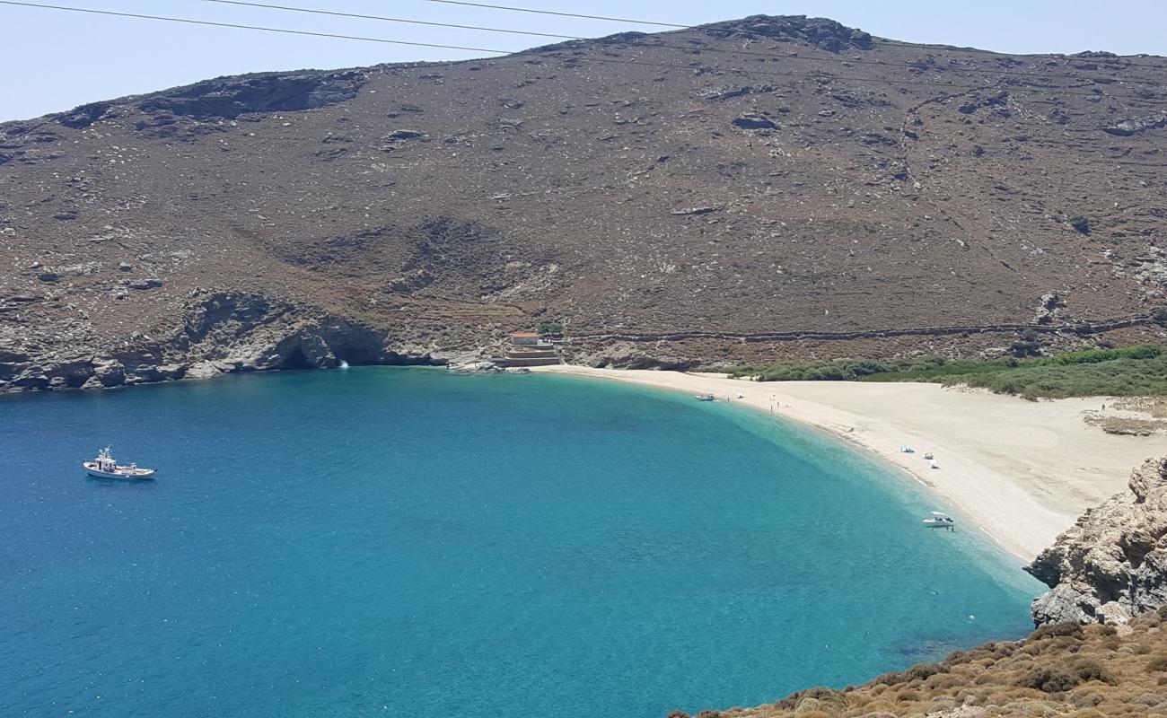 Photo of Melakonas Beach II with bright sand surface