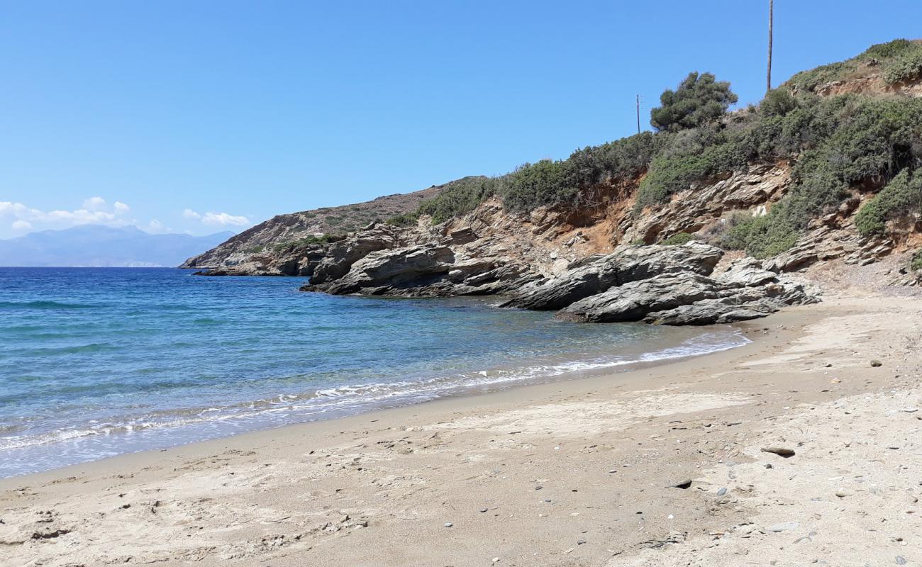 Photo of Kourtali Beach with bright sand surface