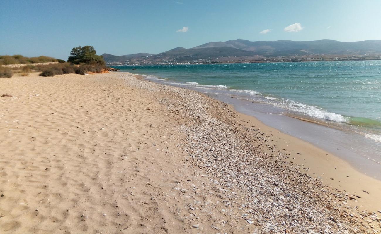 Photo of Panagia beach with brown sand surface