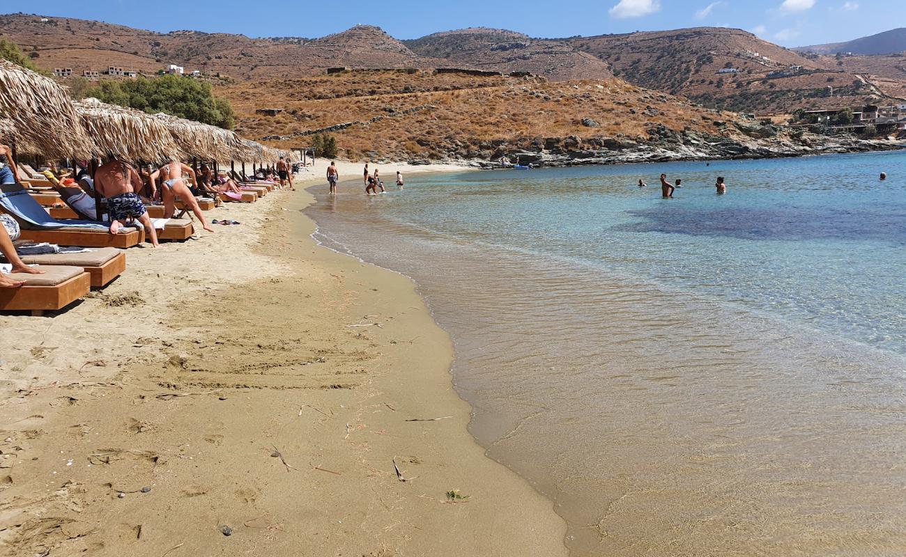 Photo of Koundouros beach with bright sand surface