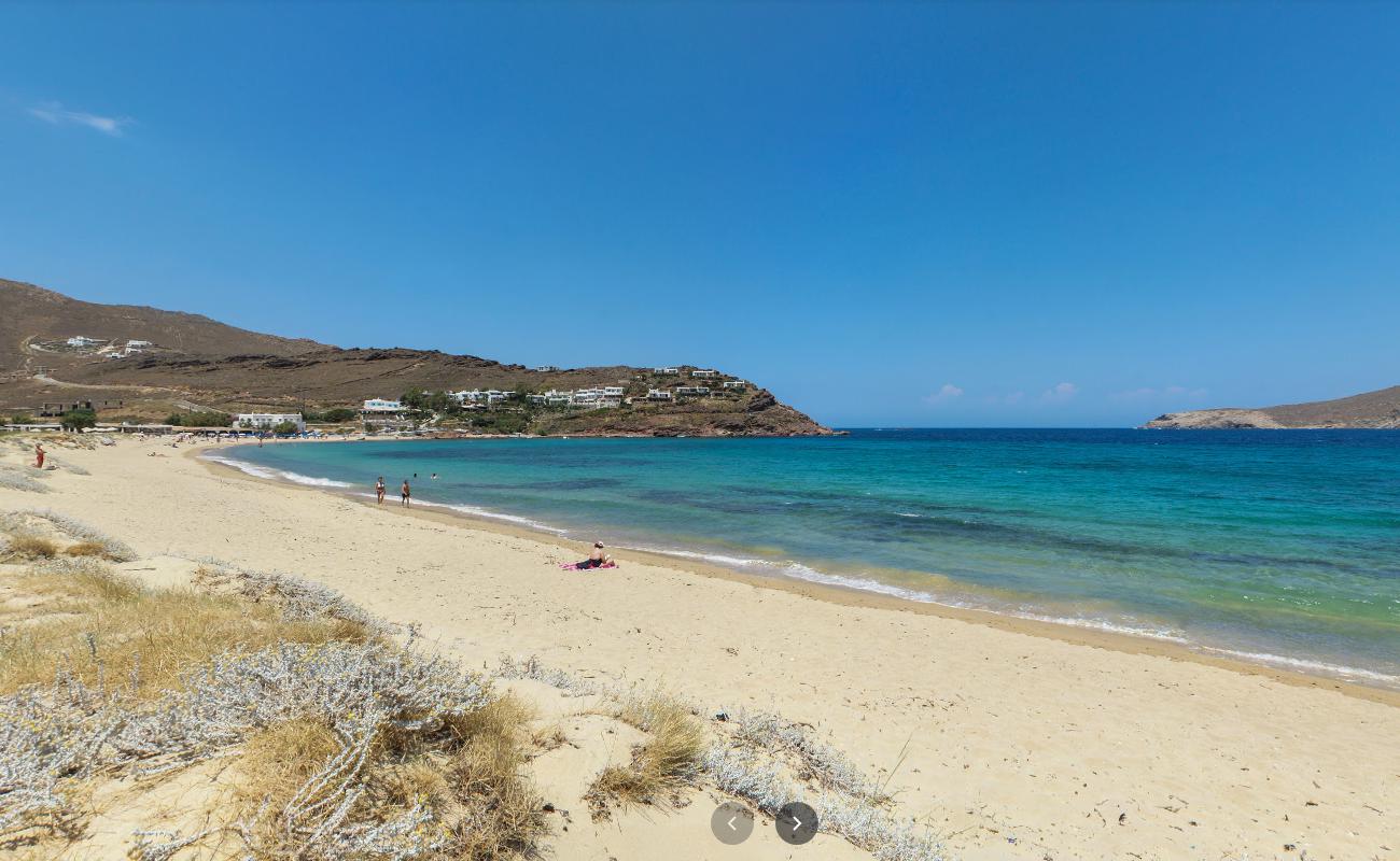 Photo of Panormos beach and the settlement