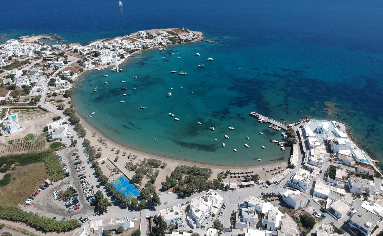 Photo of Pollonia beach II with bright sand surface