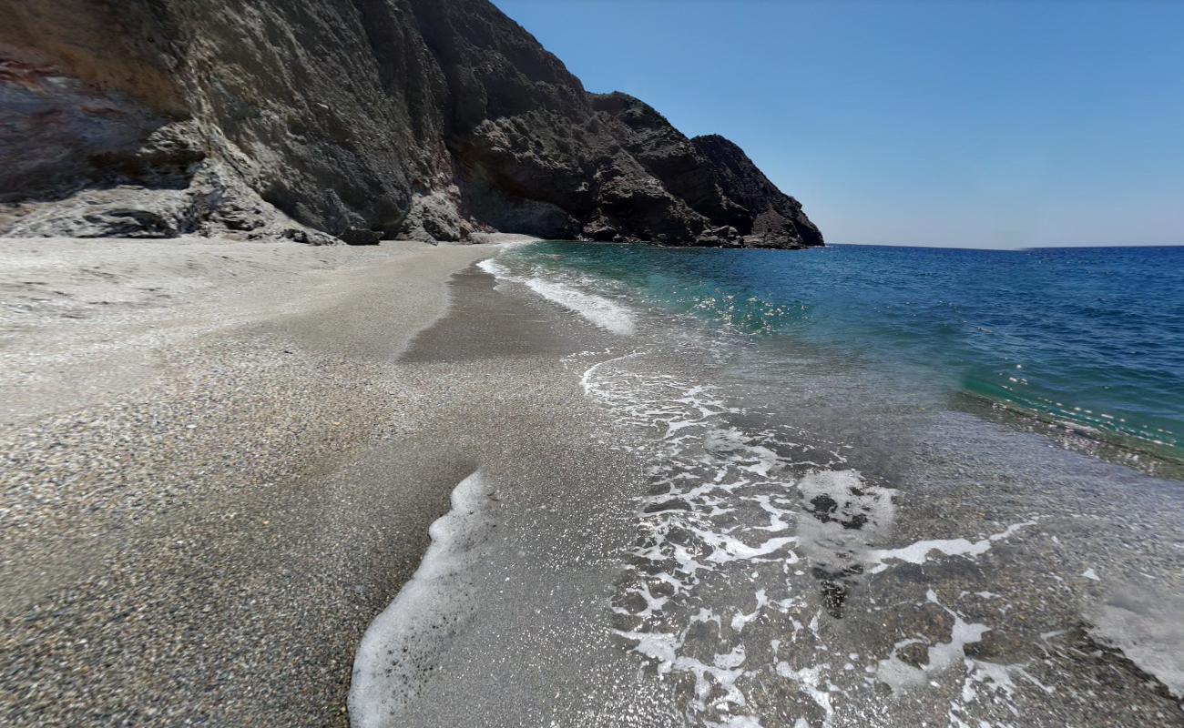 Photo of Paleochori beach II with blue pure water surface