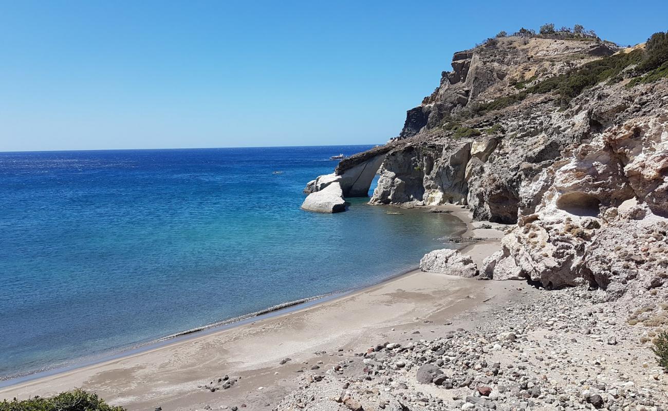 Photo of Paralia Gerontas with bright sand surface