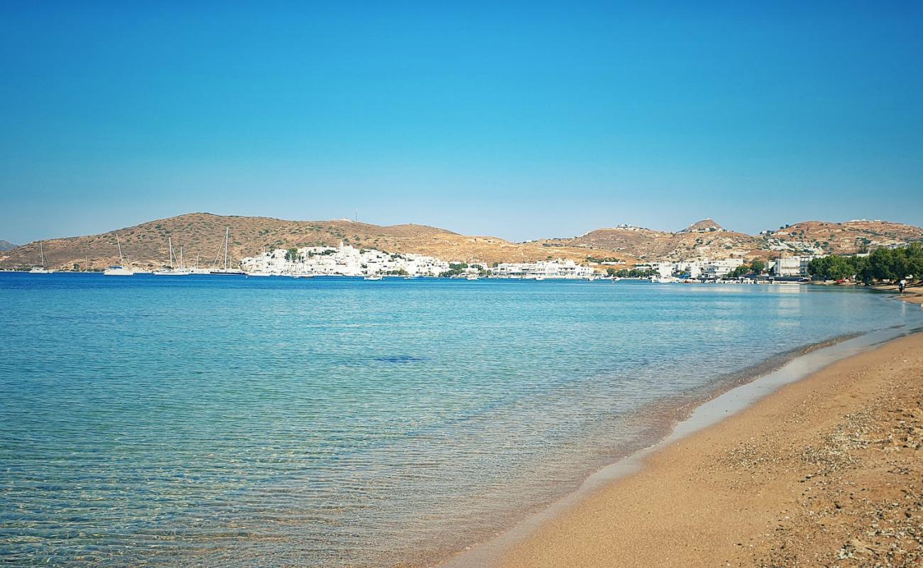 Photo of Papikinou beach with bright sand surface