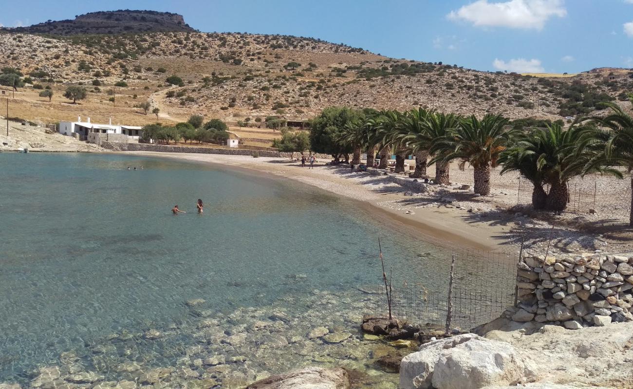 Photo of Panormos Beach with brown sand surface