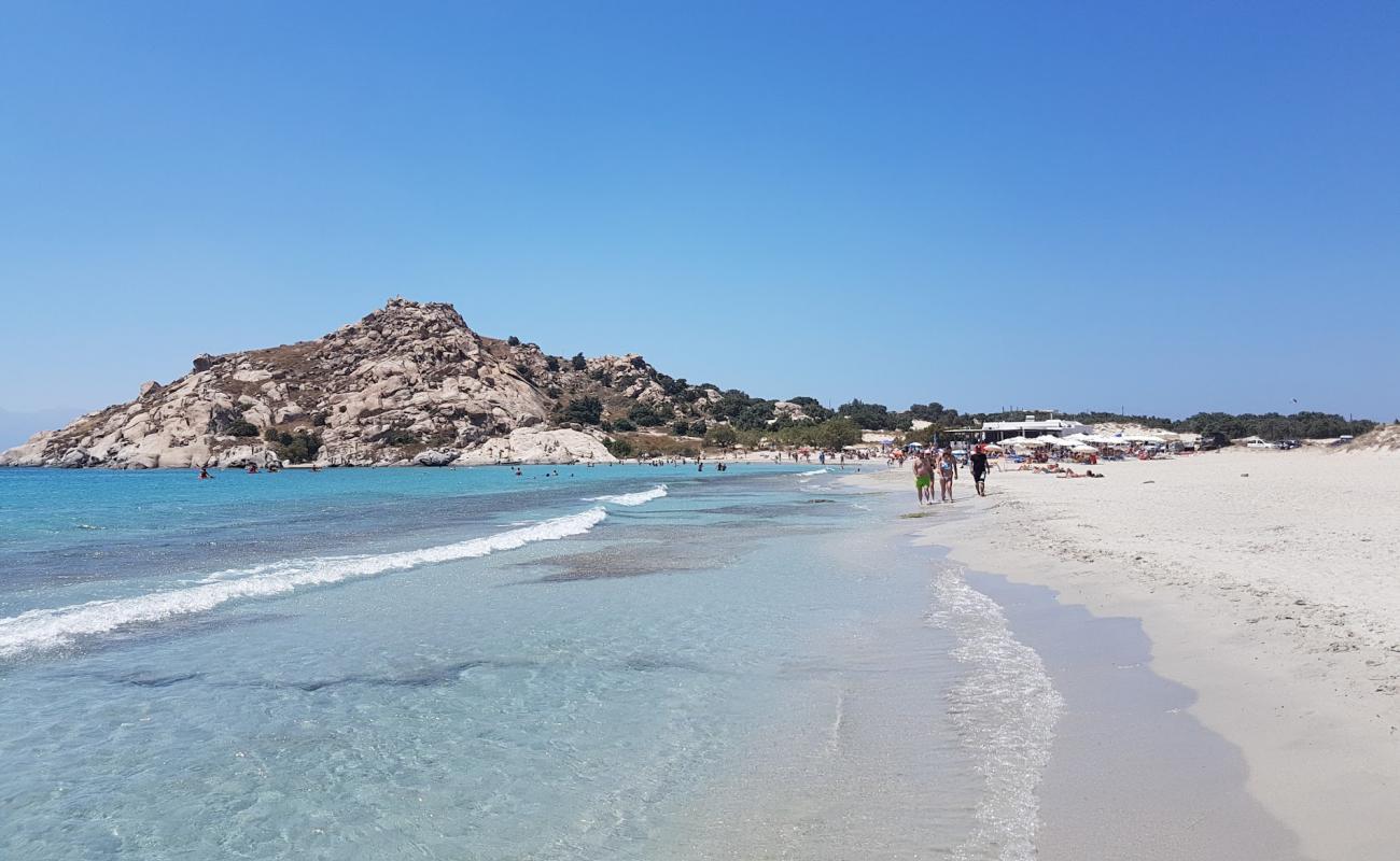 Photo of Kastraki Beach with bright fine sand surface