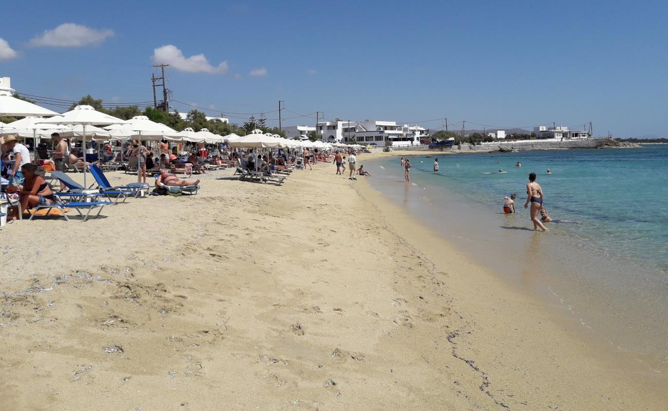 Photo of Agios Georgios beach with bright fine sand surface