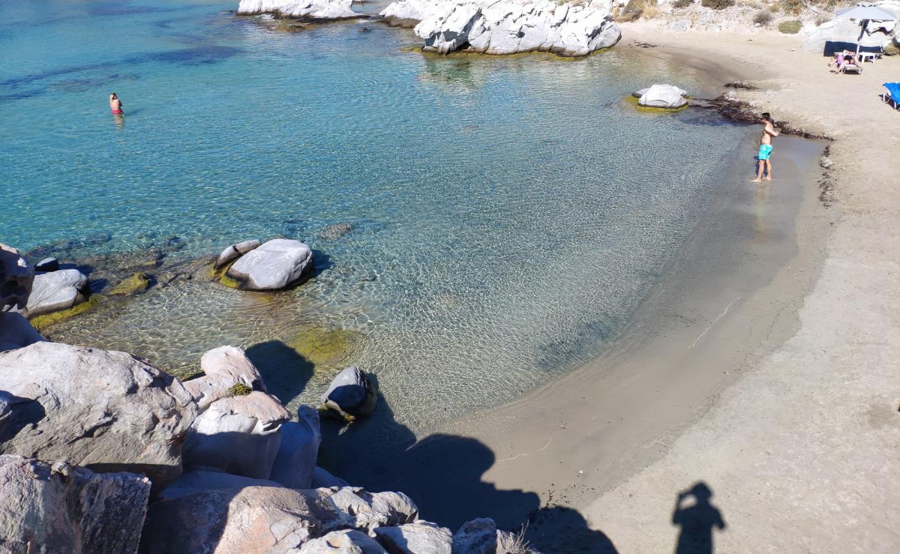 Photo of Kolympethres beach with bright fine sand surface