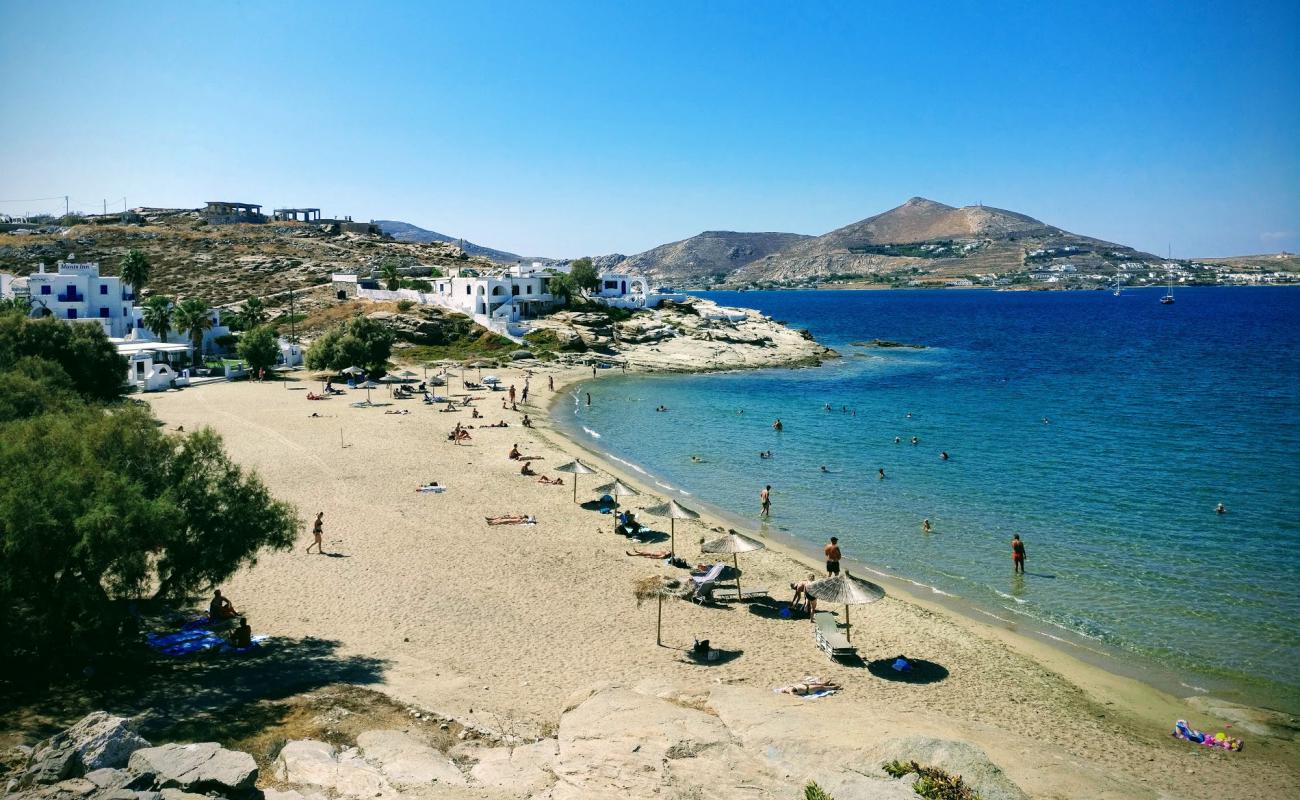 Photo of Piperi beach with bright sand surface