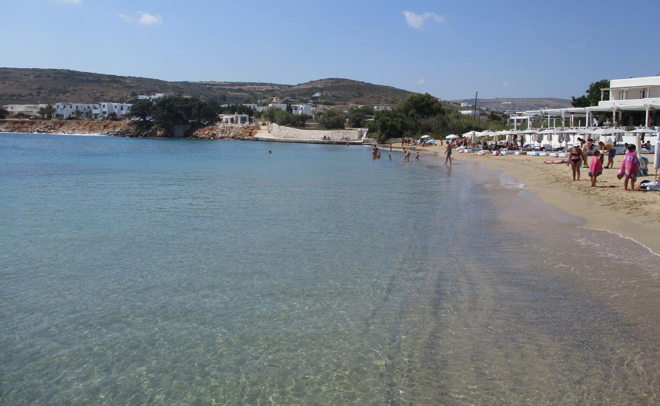 Photo of Ambela beach with bright fine sand surface