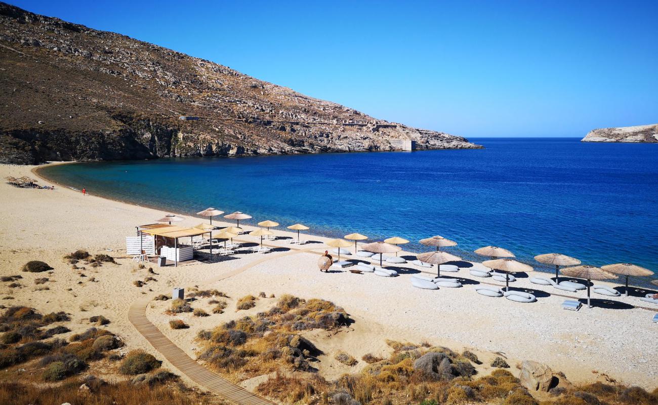 Photo of Vagia beach with bright sand surface