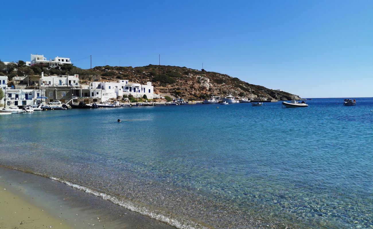 Photo of Faros beach with brown sand surface