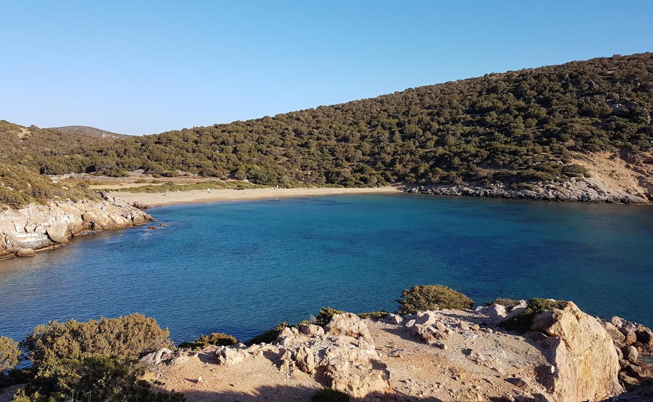 Photo of Paralia Fikiada with bright sand surface