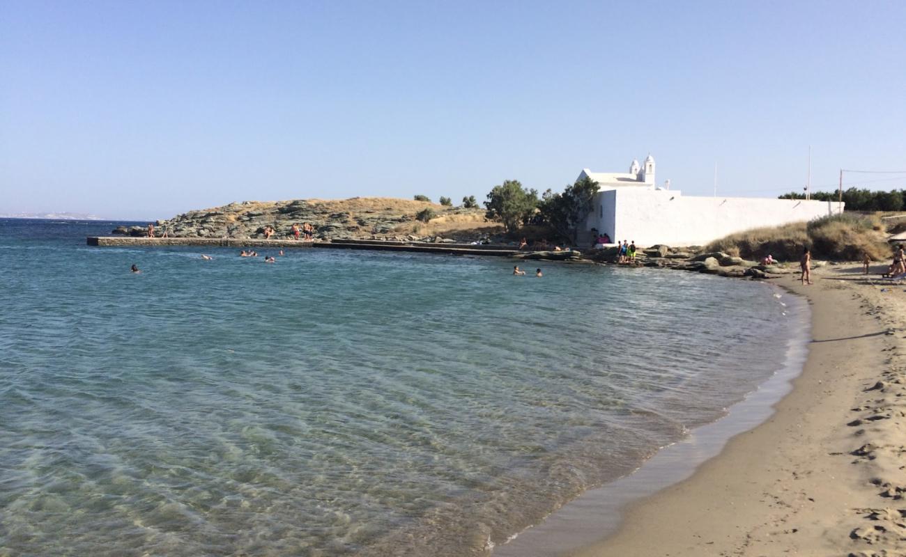 Photo of Agios Sostis with bright sand surface