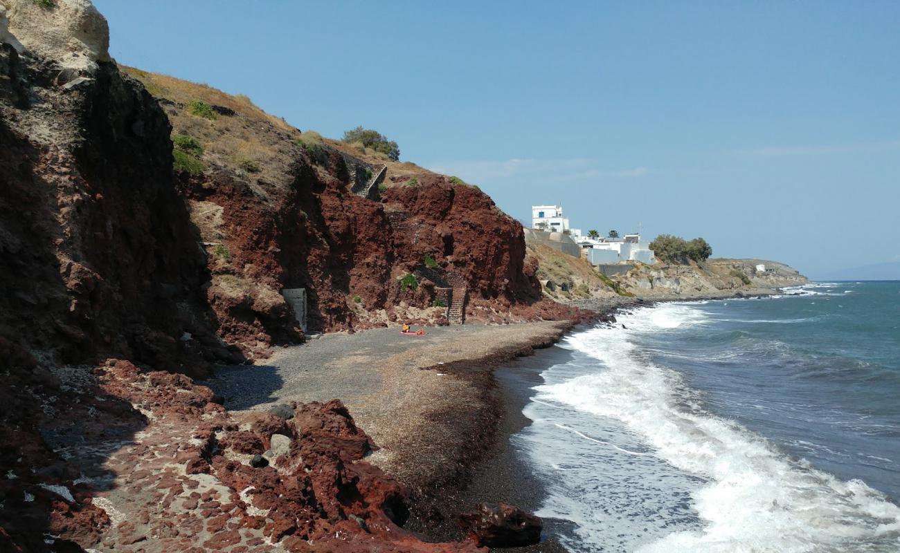 Photo of Pori beach with gray fine pebble surface