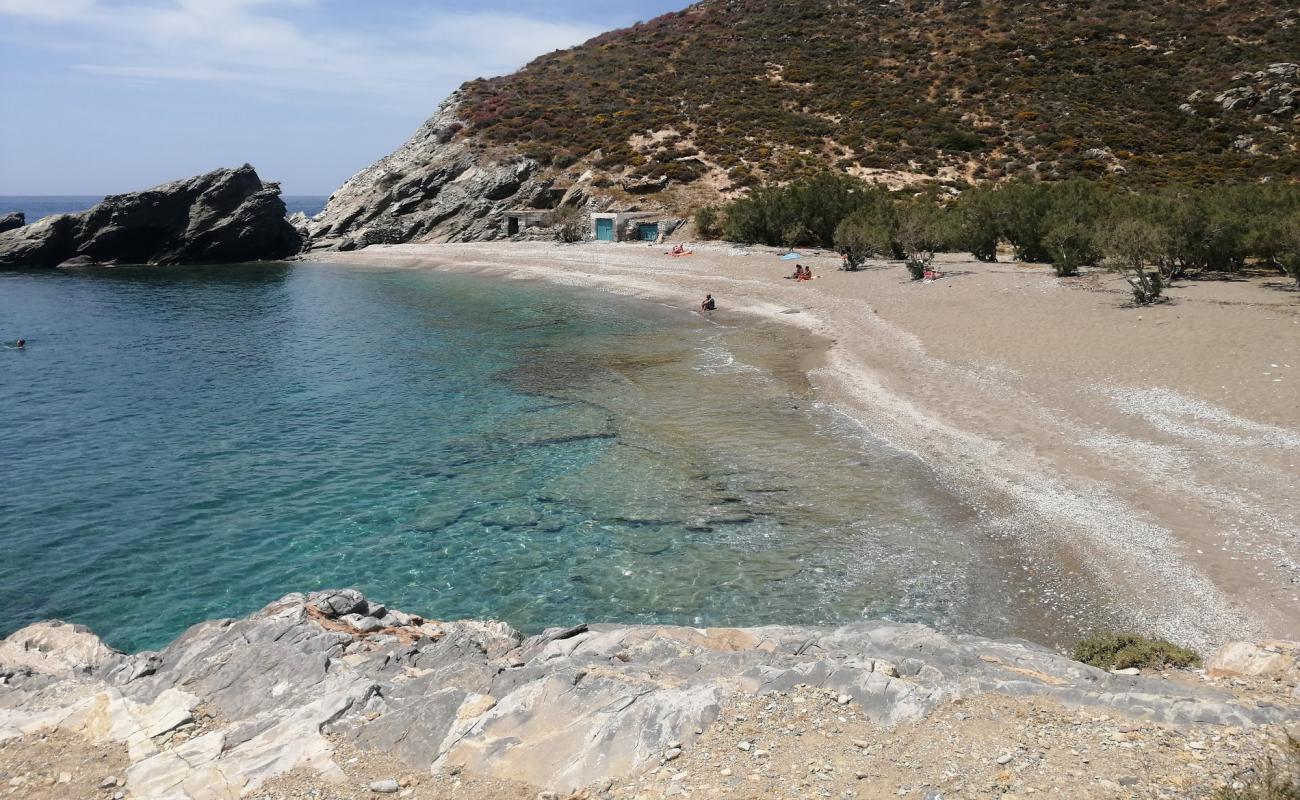 Photo of Agios Nikolaos with light fine pebble surface