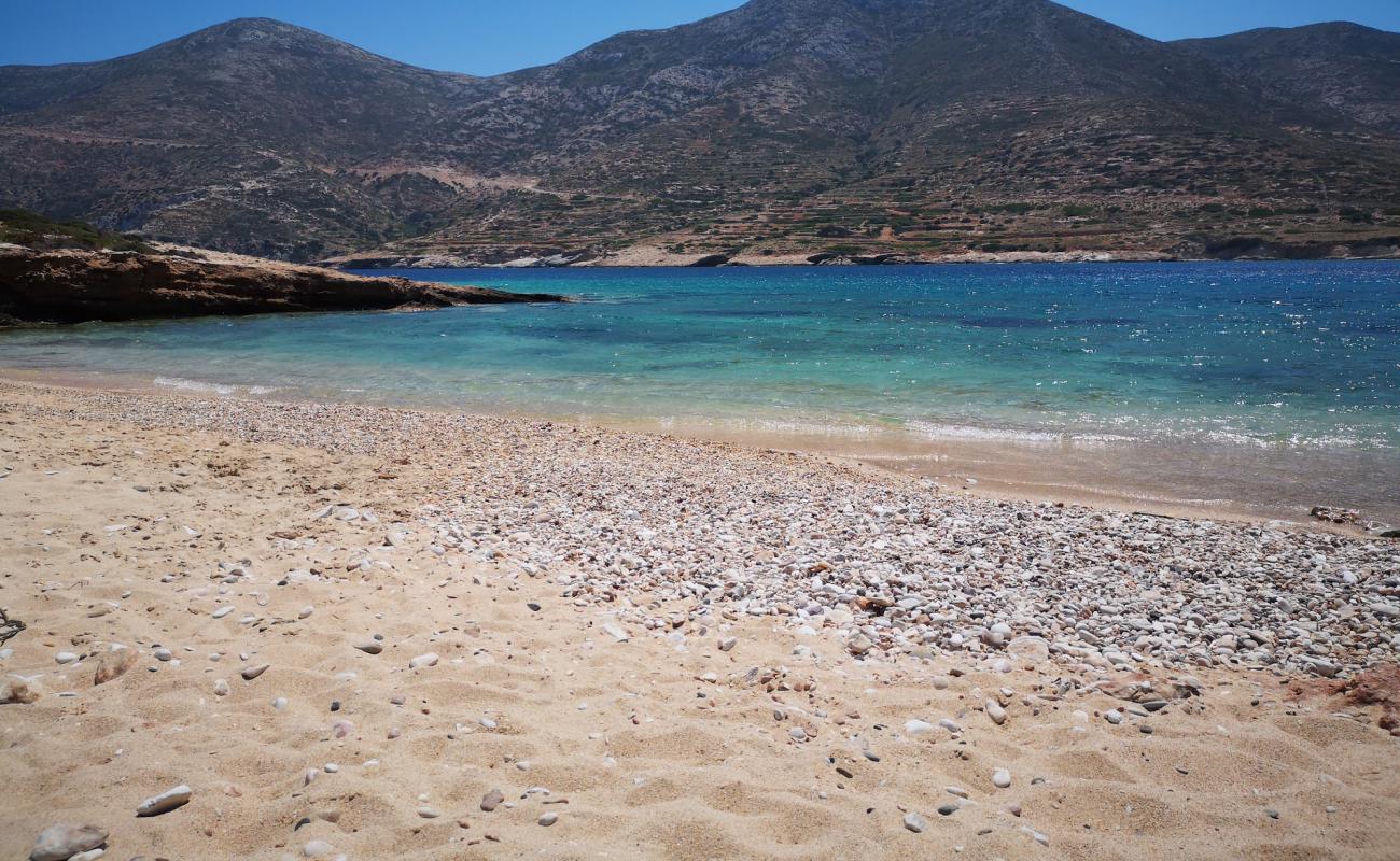 Photo of Trypiti beach with bright sand surface