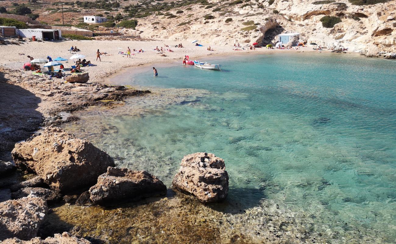 Photo of Kalotaritissa beach with light sand &  pebble surface