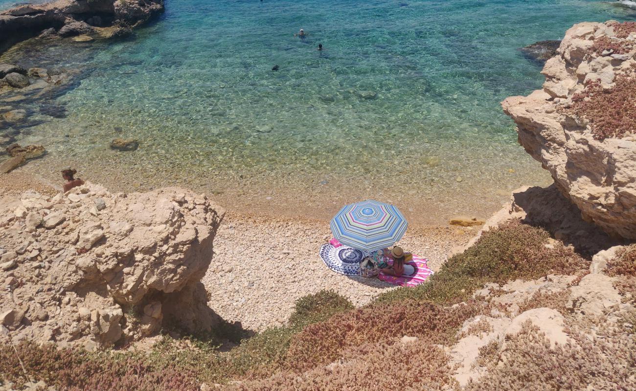 Photo of Ludiko beach with light pebble surface