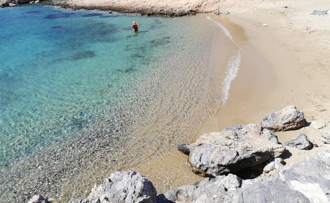 Photo of Gerolimionas beach with bright sand surface