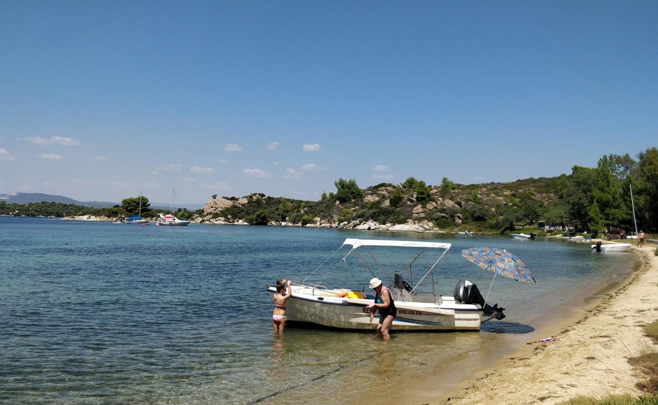 Photo of Diaporos beach III with bright sand surface