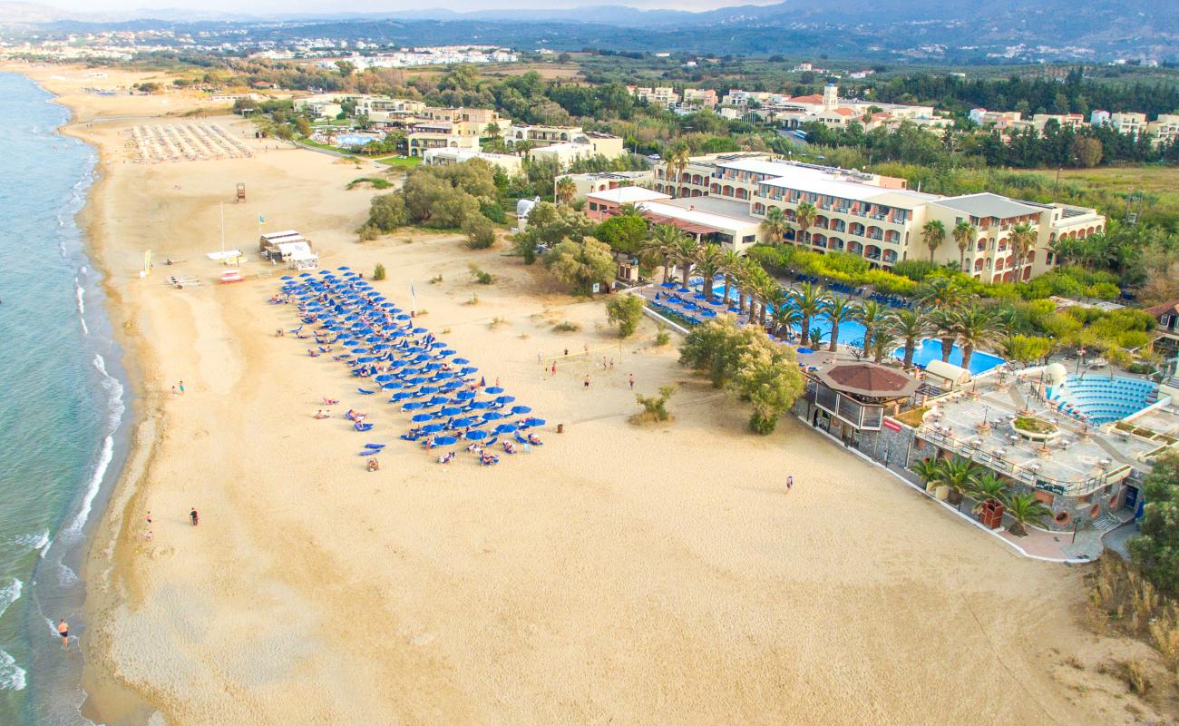 Photo of Peristeras Beach with brown sand surface