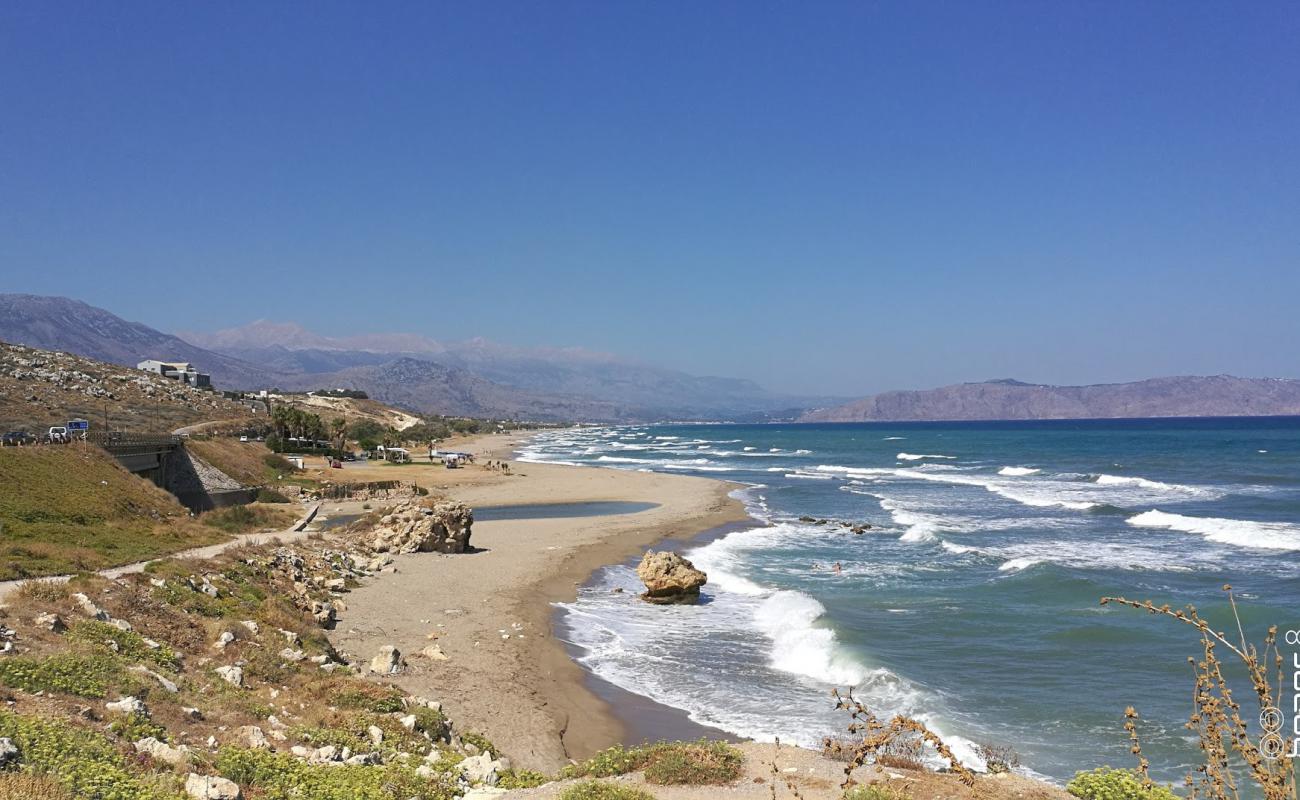 Photo of Episkopi beach with bright sand surface