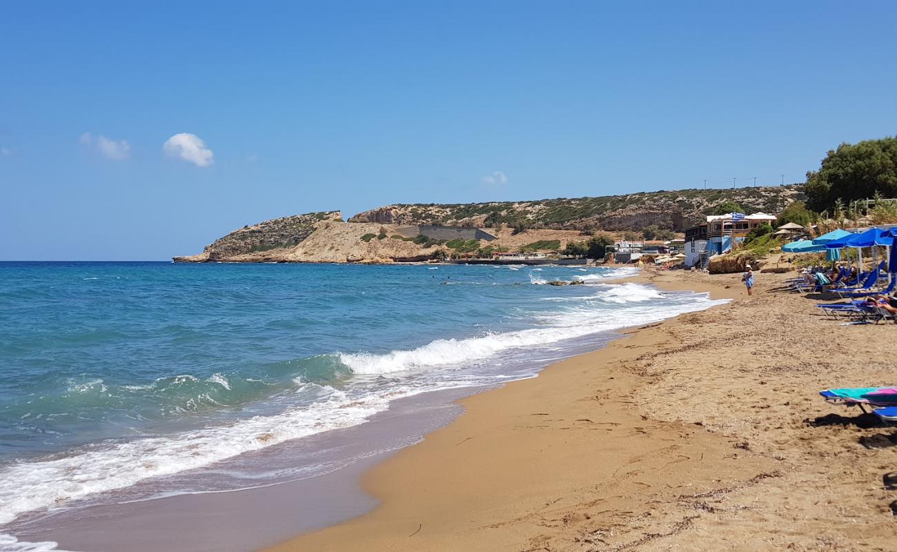 Photo of Skaleta beach with brown sand surface