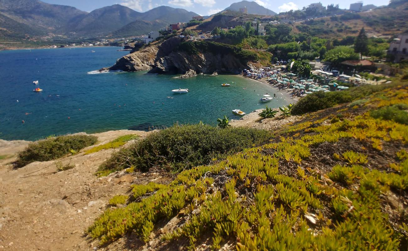 Photo of Karavostasi Beach with bright sand surface