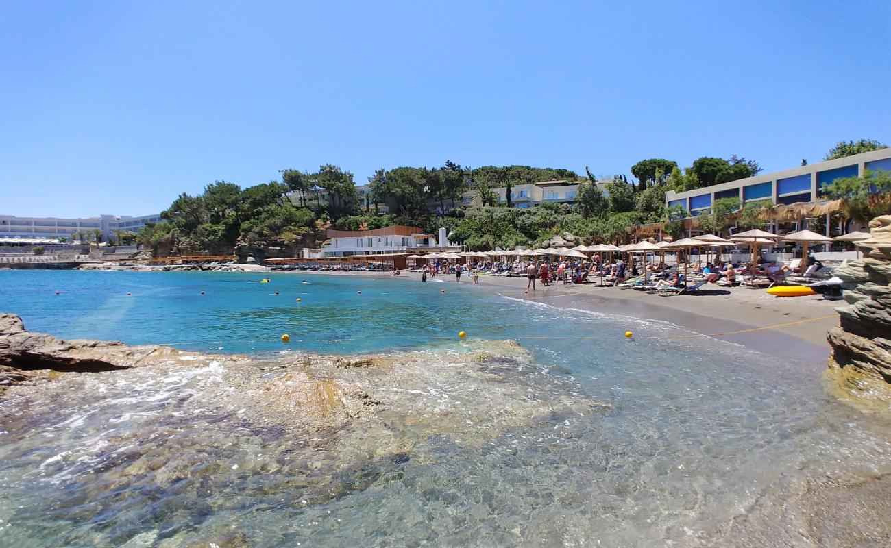 Photo of Kladissos Beach with brown sand surface