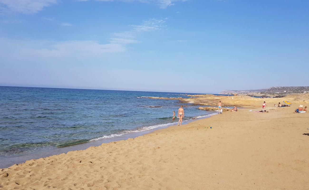 Photo of Potamos Beach II with brown sand surface