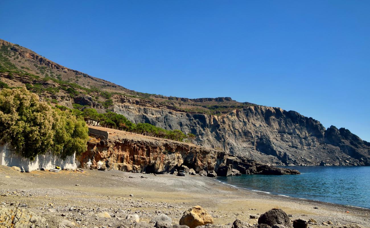 Photo of Paralia Koudouma with light pebble surface