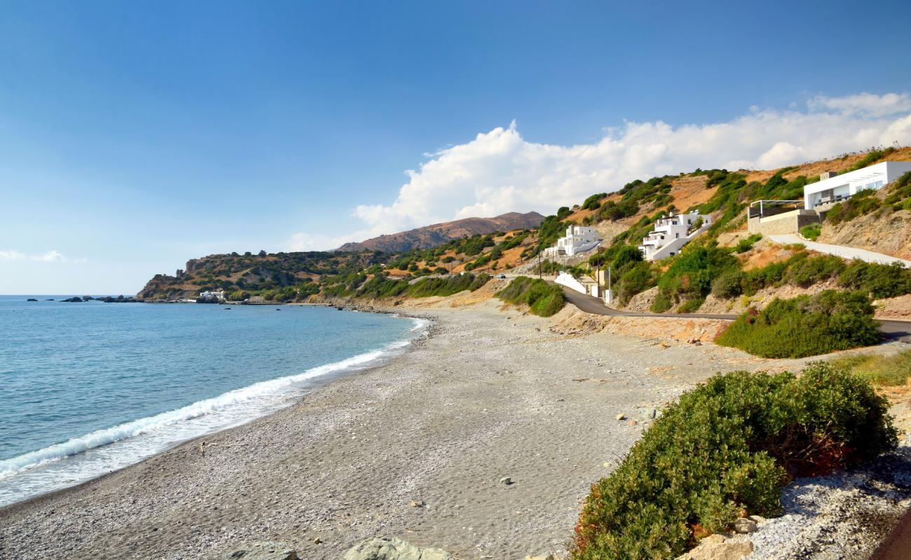 Photo of Podare beach with gray pebble surface