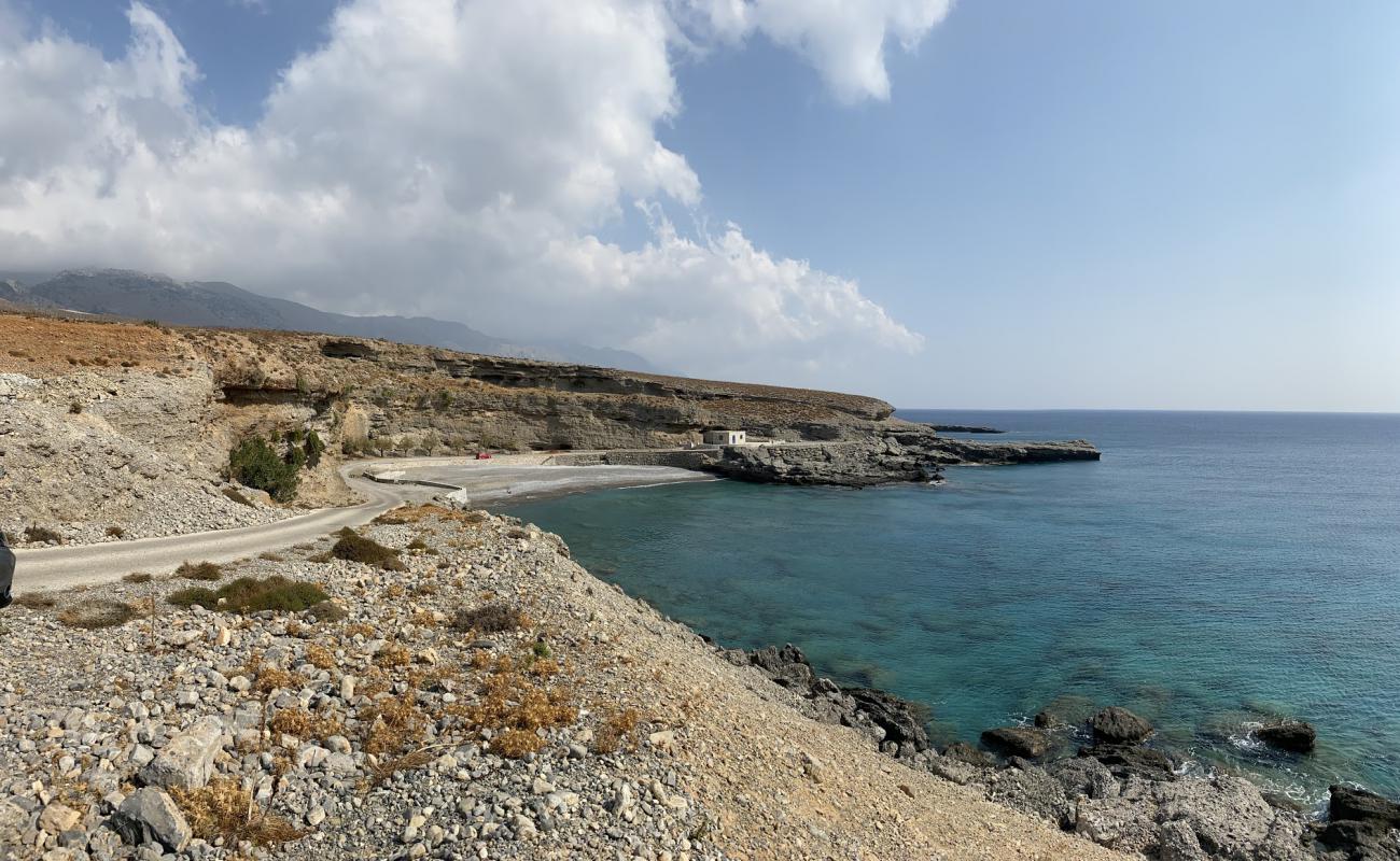 Photo of Ag. Charalambos beach with gray pebble surface