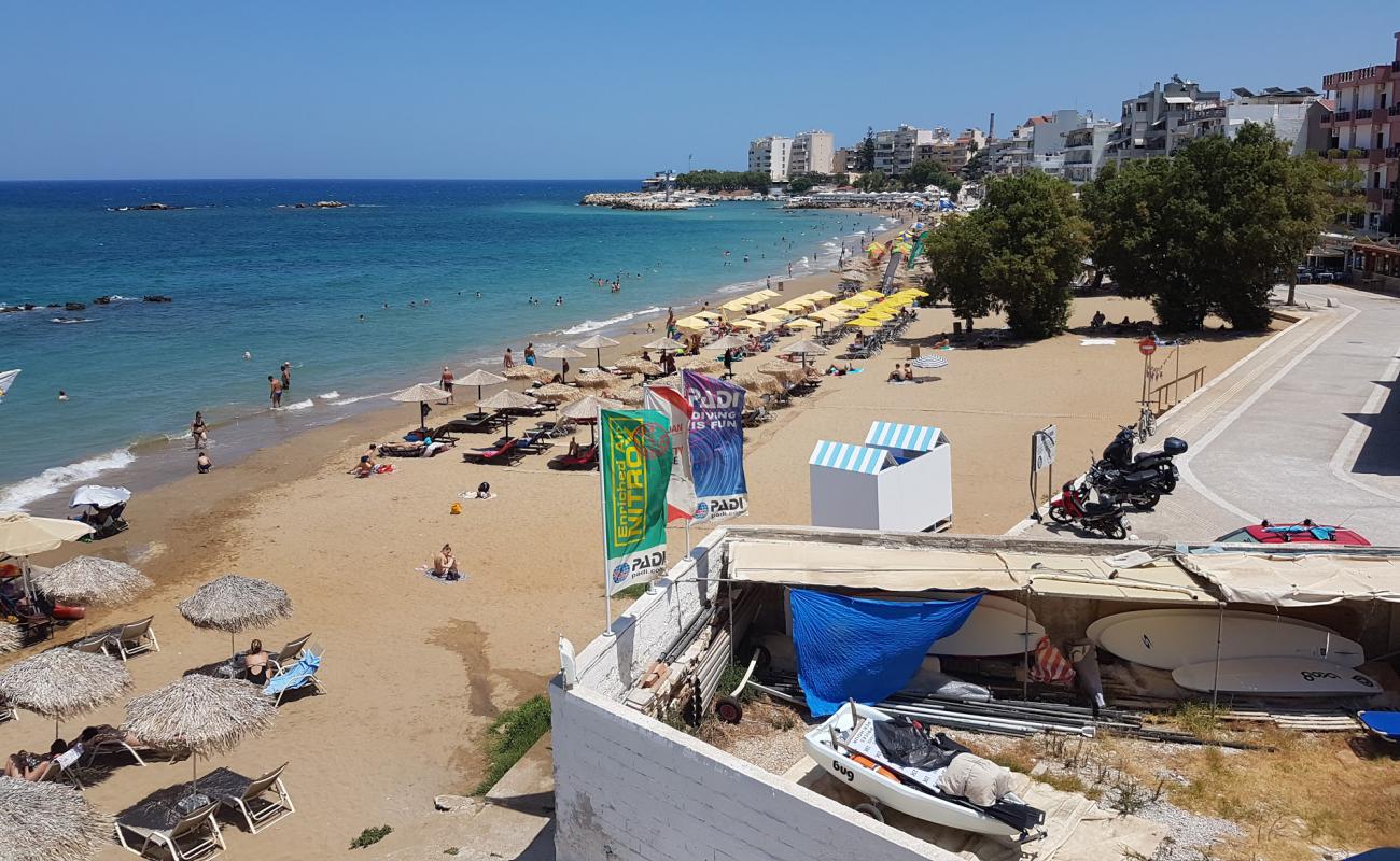 Photo of Nea Chora Beach with bright sand surface